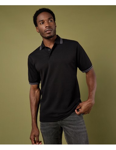 KUS-KK409-Classic Fit Superwash® 60º Tipped Collar Polo